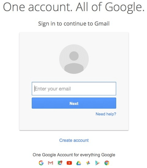 Gmail-Sign-in