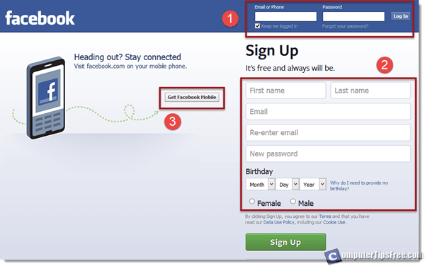 www.Facebook.com-Login-Home-Page-Welcome-Screen
